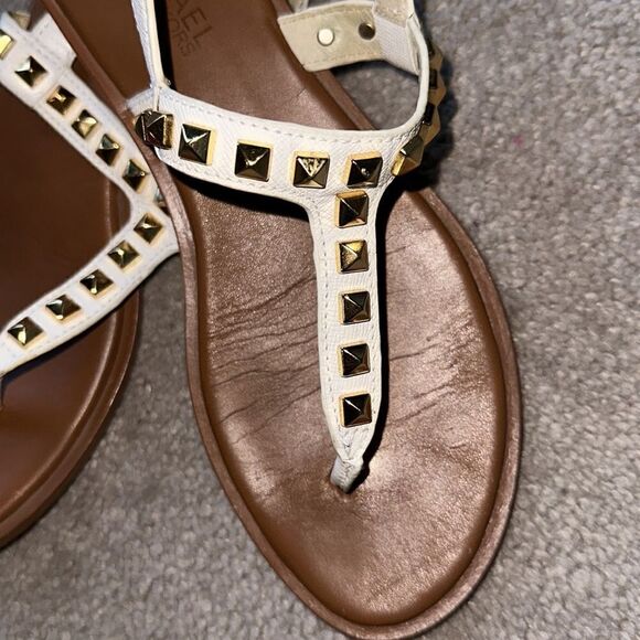Michael Michael Kors Niko Leather Studded Sandal - Picture 8 of 9